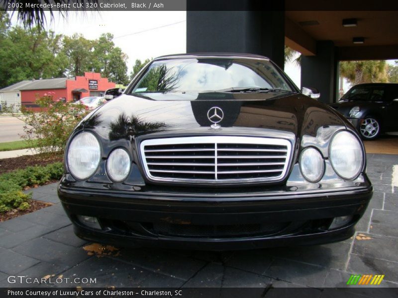 Black / Ash 2002 Mercedes-Benz CLK 320 Cabriolet