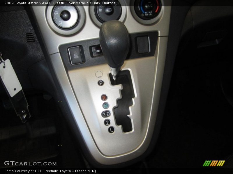 Classic Silver Metallic / Dark Charcoal 2009 Toyota Matrix S AWD