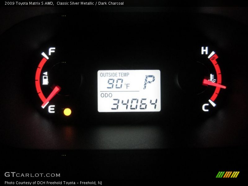 Classic Silver Metallic / Dark Charcoal 2009 Toyota Matrix S AWD