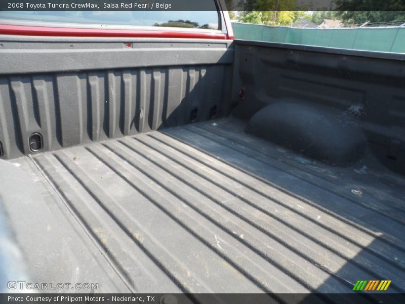 Salsa Red Pearl / Beige 2008 Toyota Tundra CrewMax
