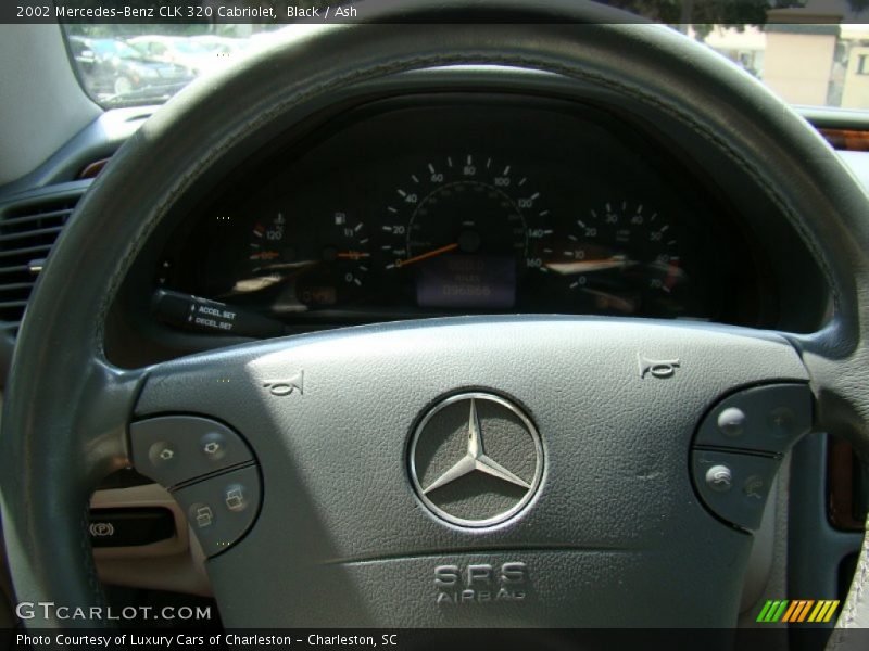 Black / Ash 2002 Mercedes-Benz CLK 320 Cabriolet
