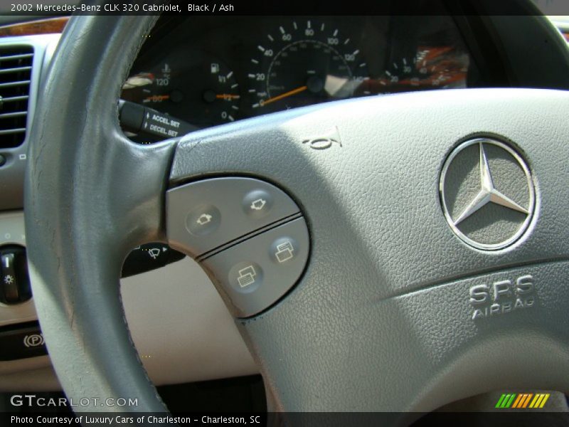 Black / Ash 2002 Mercedes-Benz CLK 320 Cabriolet