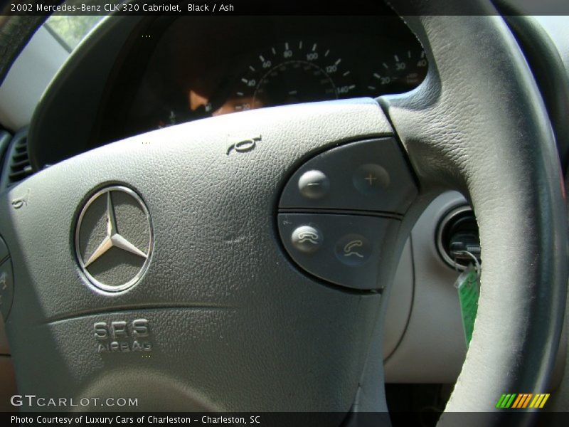 Black / Ash 2002 Mercedes-Benz CLK 320 Cabriolet