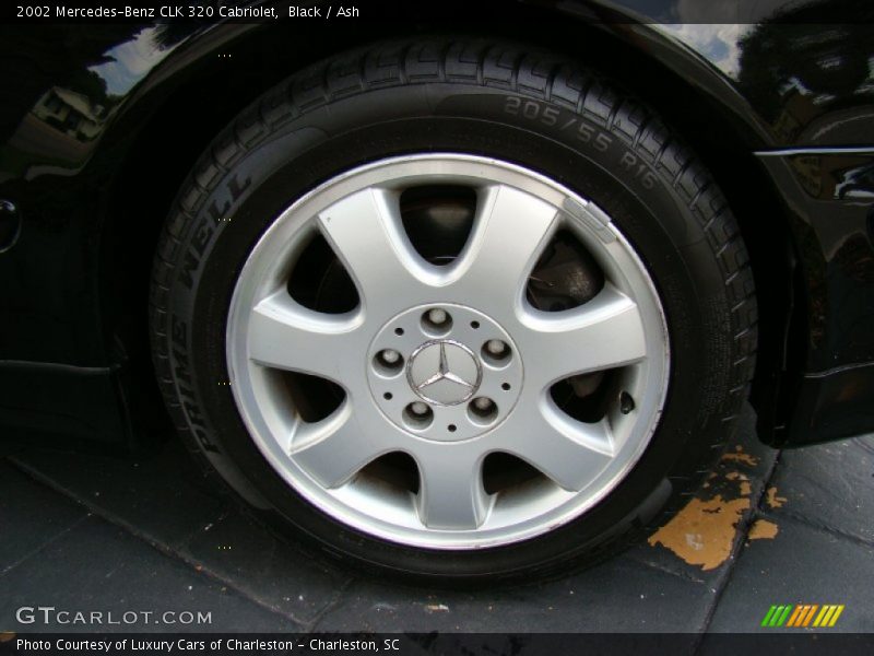 Black / Ash 2002 Mercedes-Benz CLK 320 Cabriolet