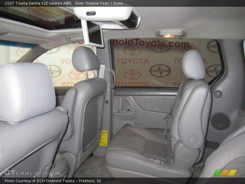 Silver Shadow Pearl / Stone 2007 Toyota Sienna XLE Limited AWD