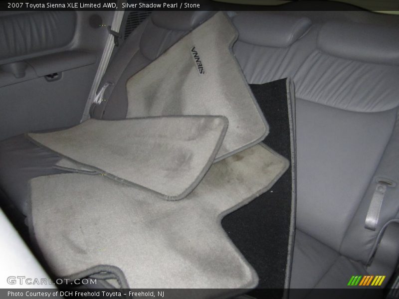 Silver Shadow Pearl / Stone 2007 Toyota Sienna XLE Limited AWD