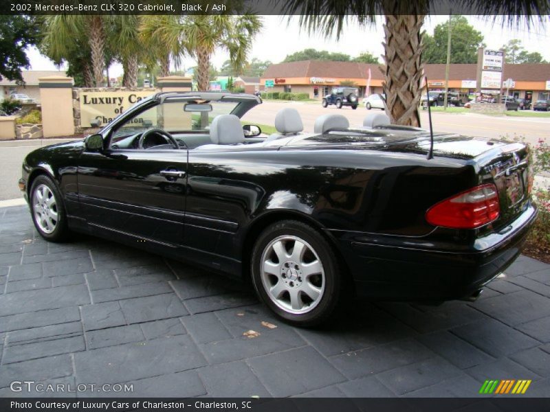 Black / Ash 2002 Mercedes-Benz CLK 320 Cabriolet