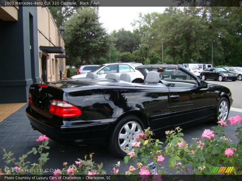 Black / Ash 2002 Mercedes-Benz CLK 320 Cabriolet