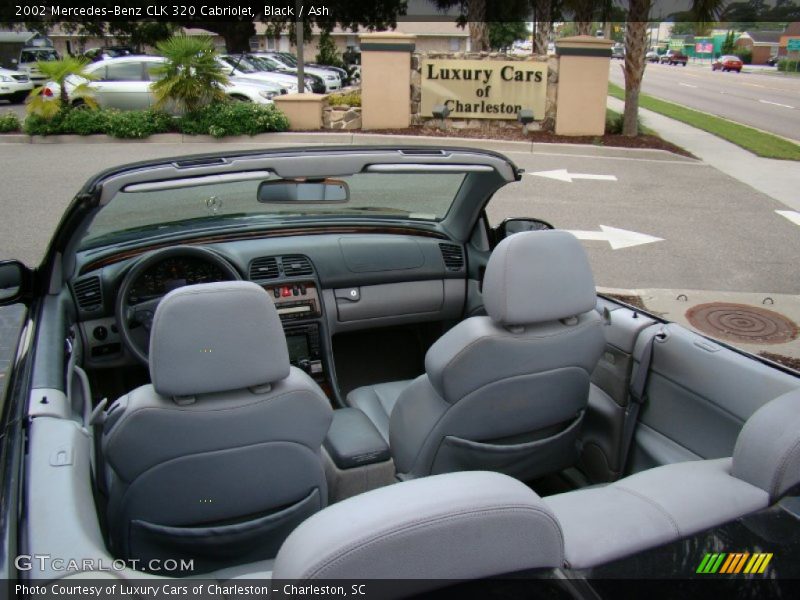 Black / Ash 2002 Mercedes-Benz CLK 320 Cabriolet