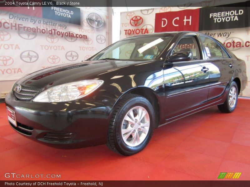 Black / Stone 2004 Toyota Camry LE V6