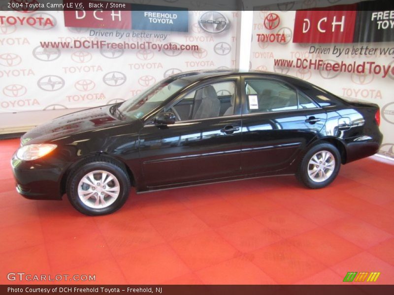 Black / Stone 2004 Toyota Camry LE V6