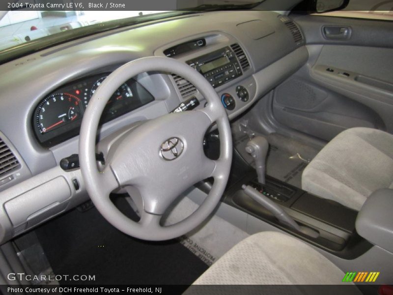 Black / Stone 2004 Toyota Camry LE V6