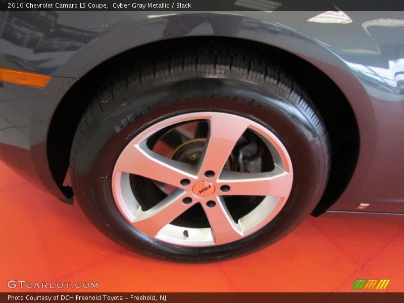 Cyber Gray Metallic / Black 2010 Chevrolet Camaro LS Coupe