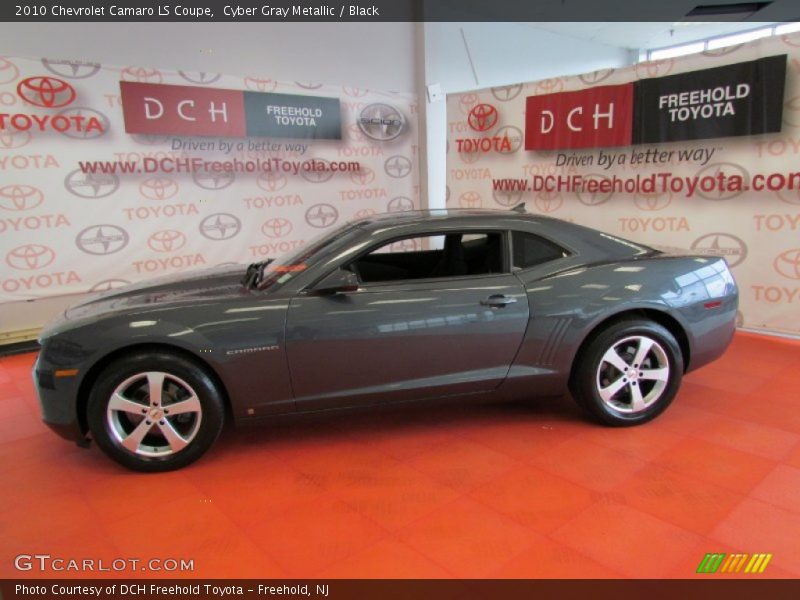 Cyber Gray Metallic / Black 2010 Chevrolet Camaro LS Coupe