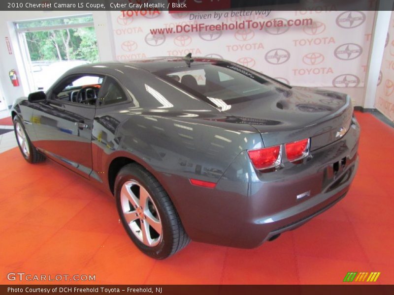 Cyber Gray Metallic / Black 2010 Chevrolet Camaro LS Coupe