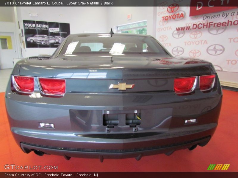 Cyber Gray Metallic / Black 2010 Chevrolet Camaro LS Coupe