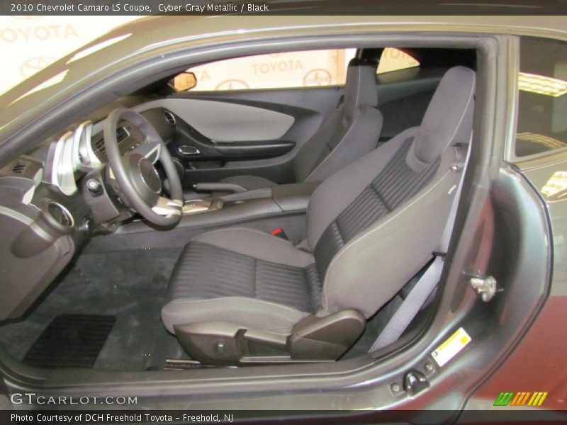 Cyber Gray Metallic / Black 2010 Chevrolet Camaro LS Coupe