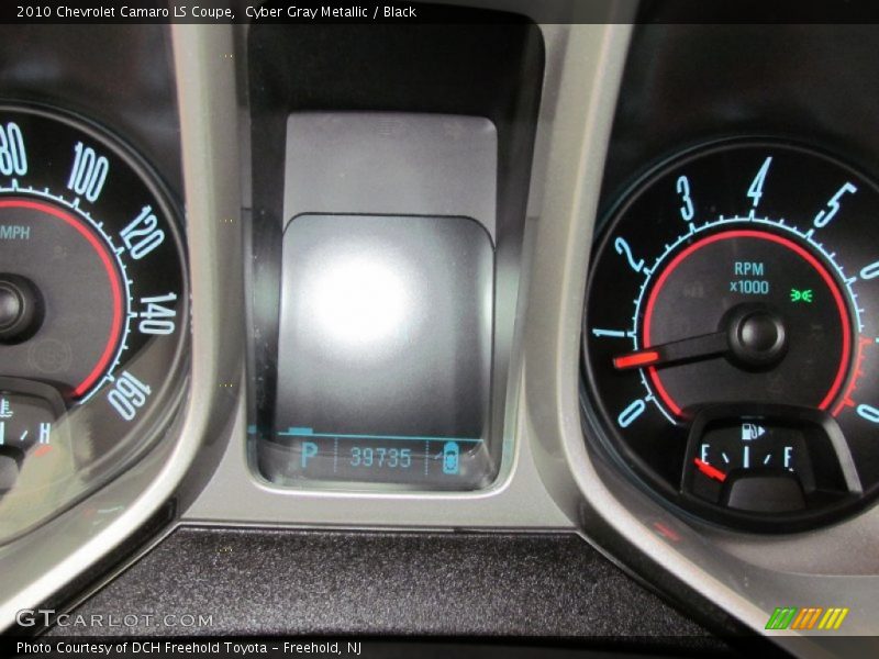 Cyber Gray Metallic / Black 2010 Chevrolet Camaro LS Coupe