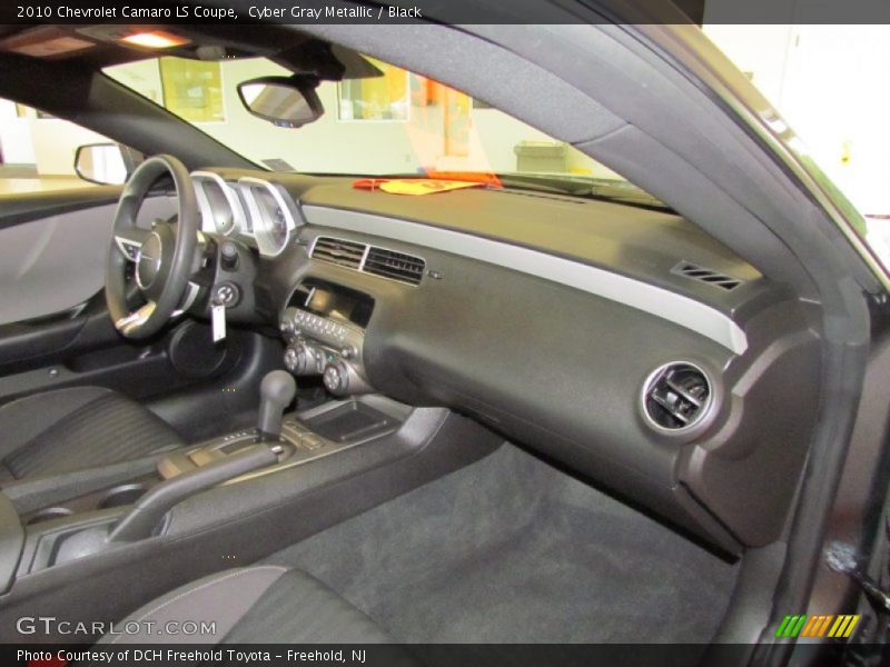 Cyber Gray Metallic / Black 2010 Chevrolet Camaro LS Coupe