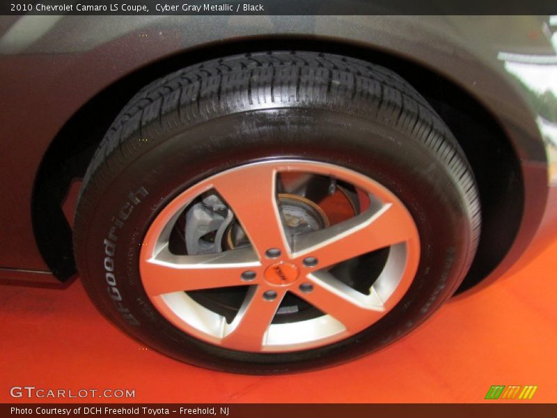 Cyber Gray Metallic / Black 2010 Chevrolet Camaro LS Coupe