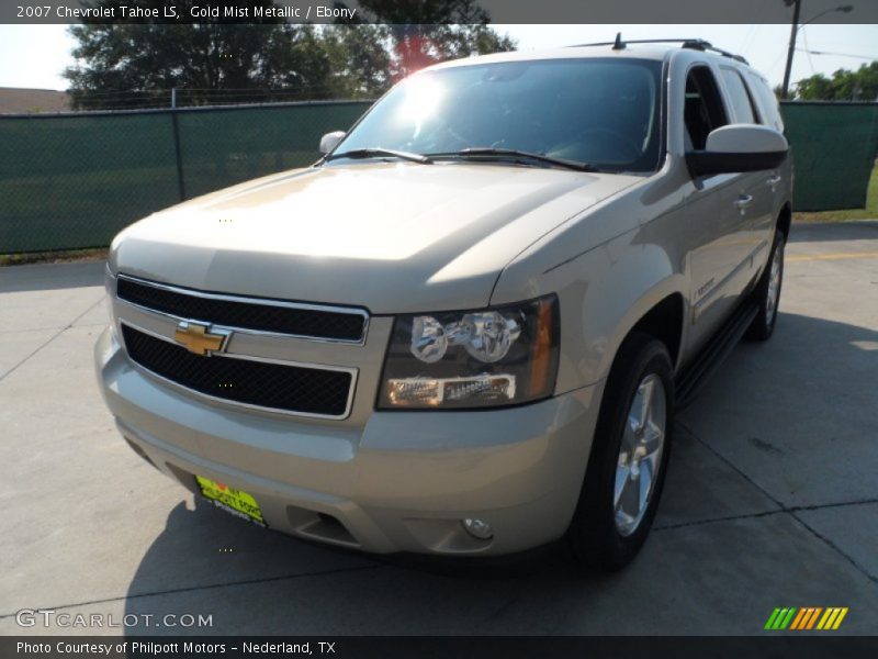 Gold Mist Metallic / Ebony 2007 Chevrolet Tahoe LS