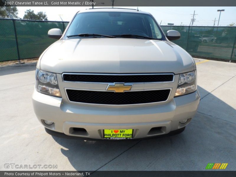 Gold Mist Metallic / Ebony 2007 Chevrolet Tahoe LS
