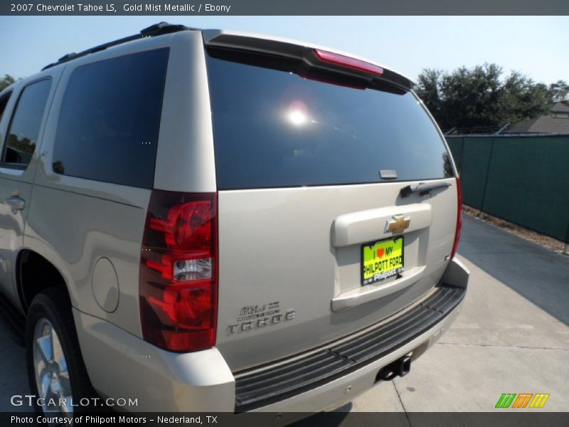 Gold Mist Metallic / Ebony 2007 Chevrolet Tahoe LS