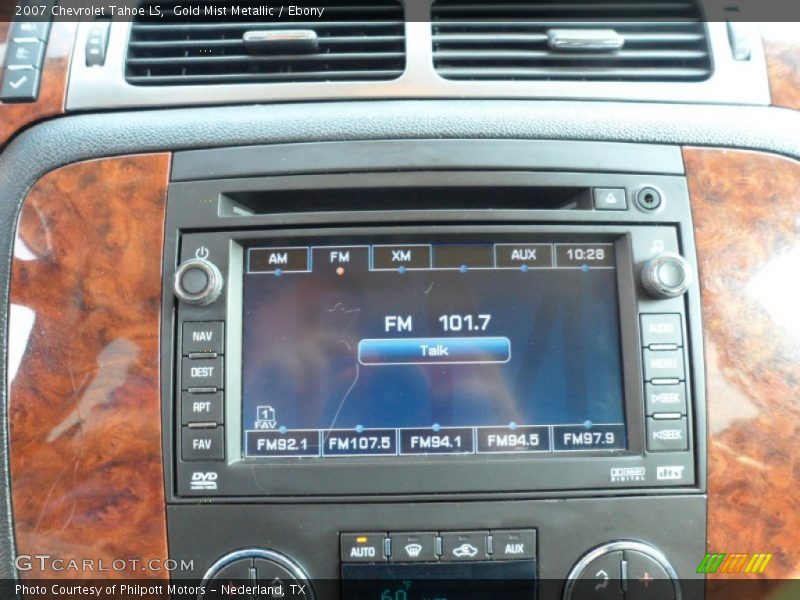 Controls of 2007 Tahoe LS