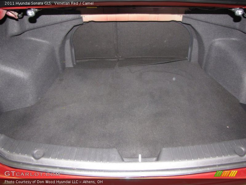 Venetian Red / Camel 2011 Hyundai Sonata GLS