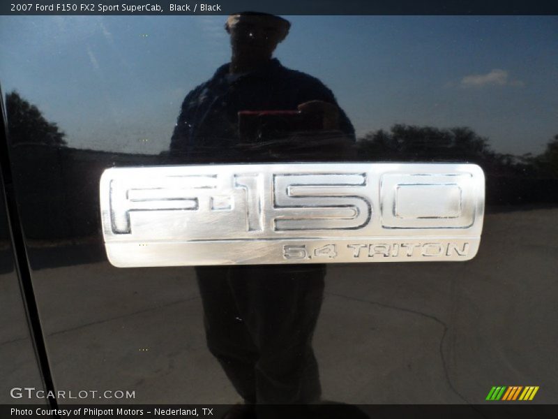 Black / Black 2007 Ford F150 FX2 Sport SuperCab