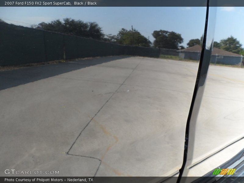 Black / Black 2007 Ford F150 FX2 Sport SuperCab