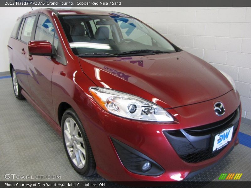 Copper Red Mica / Sand 2012 Mazda MAZDA5 Grand Touring