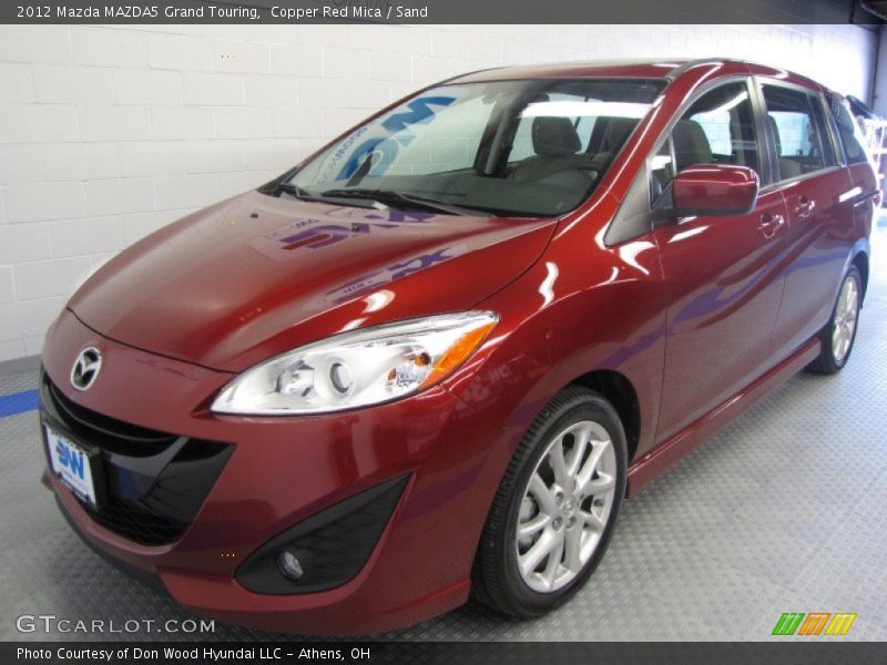 Copper Red Mica / Sand 2012 Mazda MAZDA5 Grand Touring