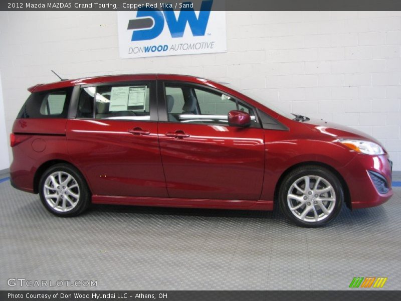 Copper Red Mica / Sand 2012 Mazda MAZDA5 Grand Touring