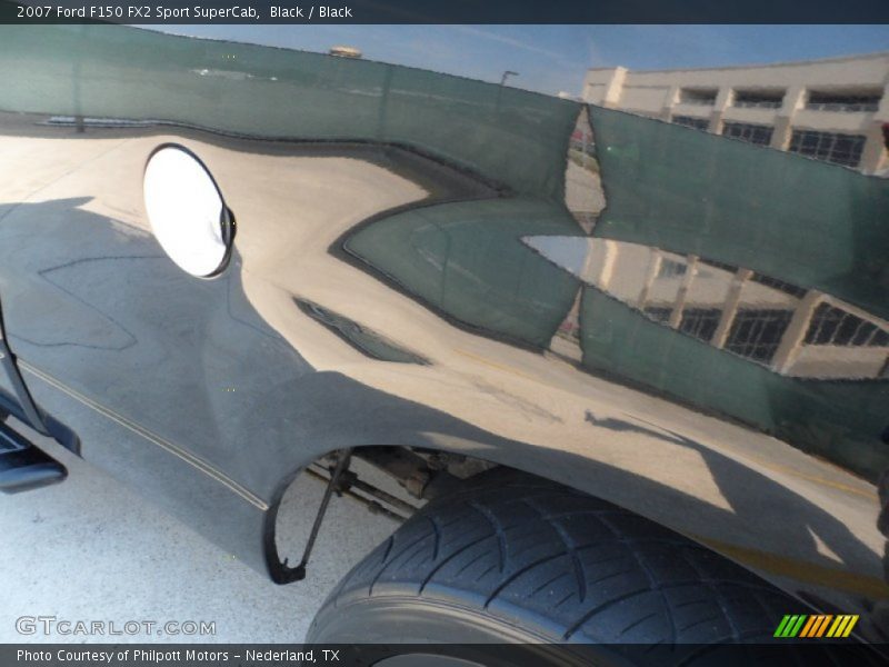 Black / Black 2007 Ford F150 FX2 Sport SuperCab