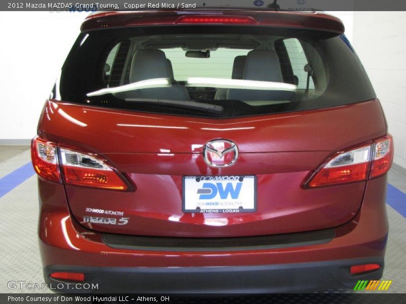 Copper Red Mica / Sand 2012 Mazda MAZDA5 Grand Touring