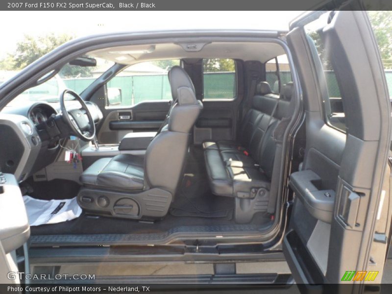 Black / Black 2007 Ford F150 FX2 Sport SuperCab