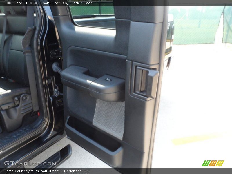 Black / Black 2007 Ford F150 FX2 Sport SuperCab