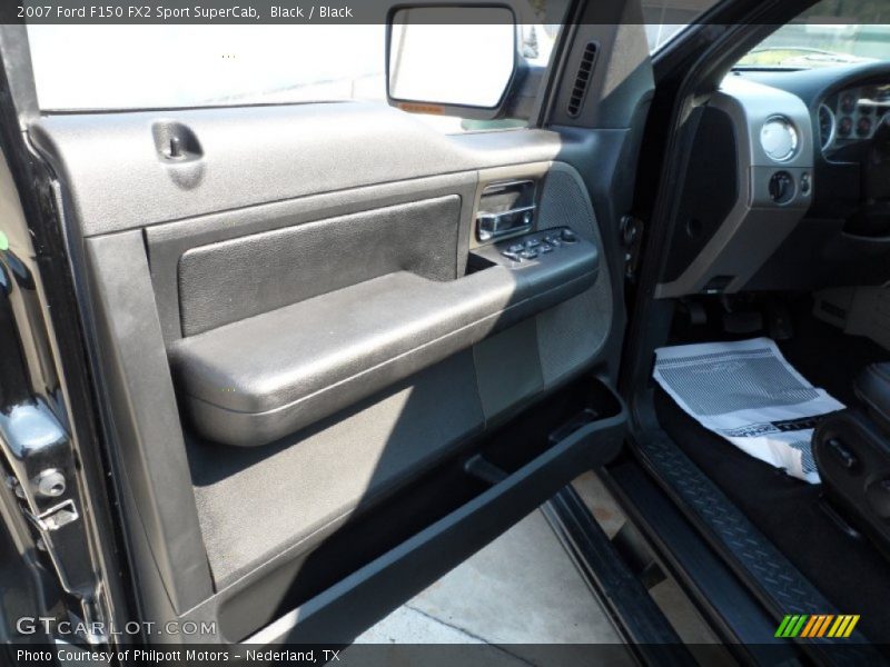 Black / Black 2007 Ford F150 FX2 Sport SuperCab