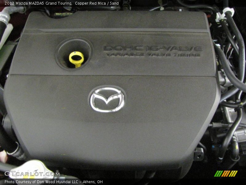 Copper Red Mica / Sand 2012 Mazda MAZDA5 Grand Touring