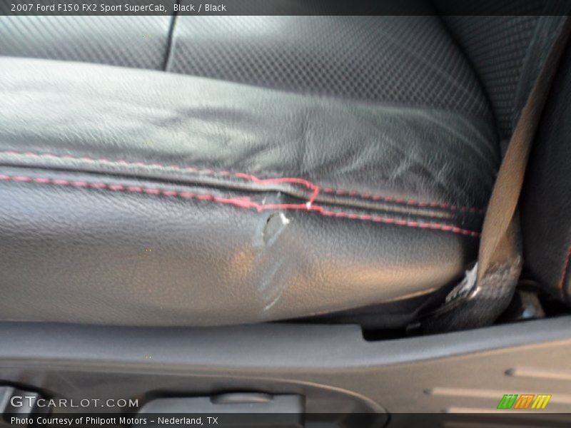 Black / Black 2007 Ford F150 FX2 Sport SuperCab