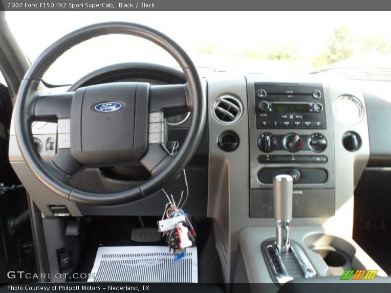 Black / Black 2007 Ford F150 FX2 Sport SuperCab