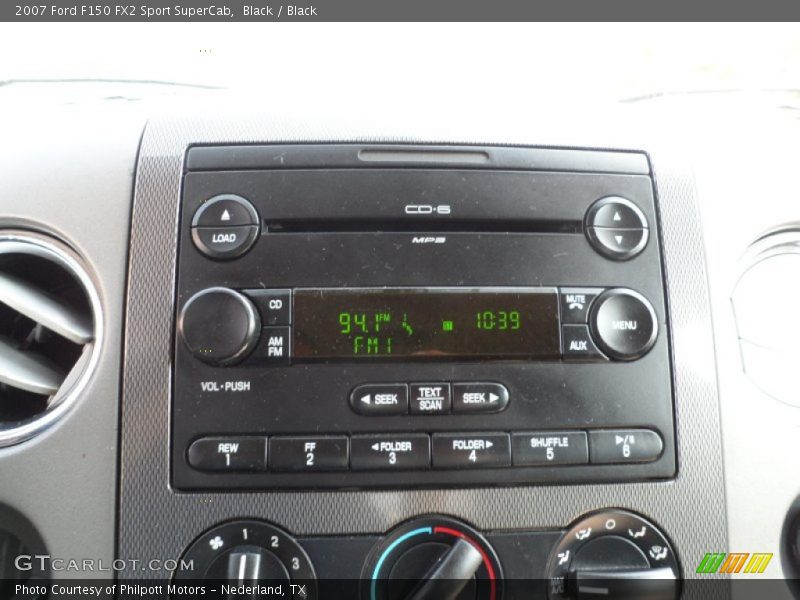 Black / Black 2007 Ford F150 FX2 Sport SuperCab