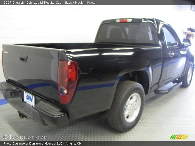 Black / Medium Pewter 2007 Chevrolet Colorado LS Regular Cab