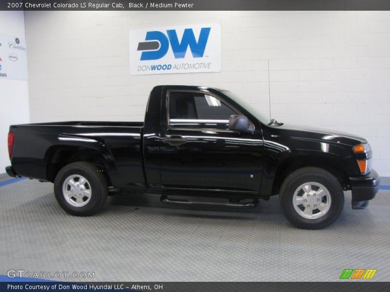 Black / Medium Pewter 2007 Chevrolet Colorado LS Regular Cab