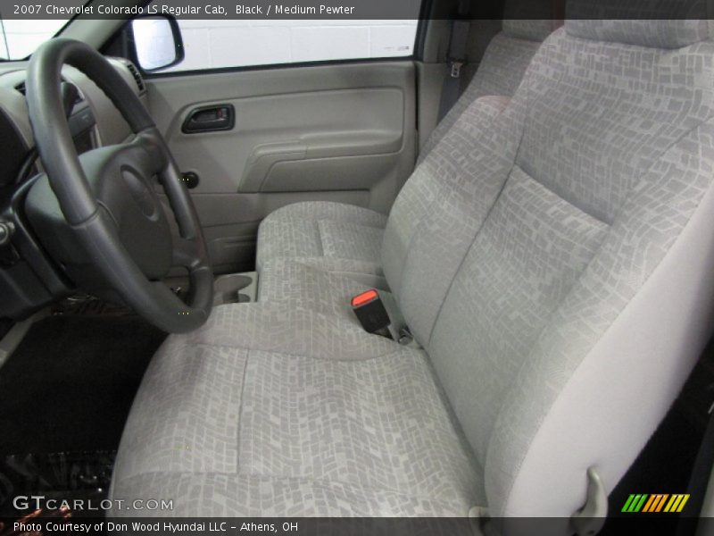 Black / Medium Pewter 2007 Chevrolet Colorado LS Regular Cab