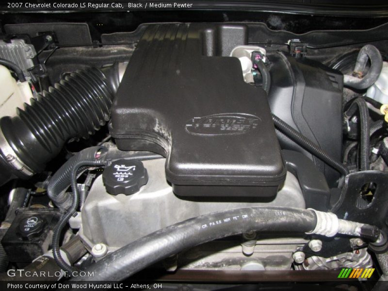 Black / Medium Pewter 2007 Chevrolet Colorado LS Regular Cab