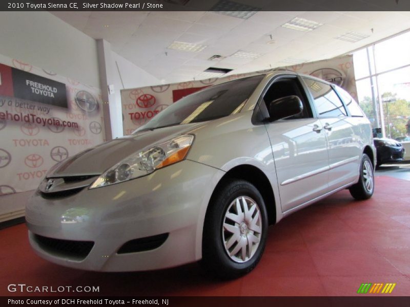 Silver Shadow Pearl / Stone 2010 Toyota Sienna CE