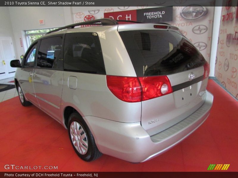 Silver Shadow Pearl / Stone 2010 Toyota Sienna CE