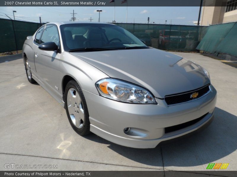 Front 3/4 View of 2007 Monte Carlo SS